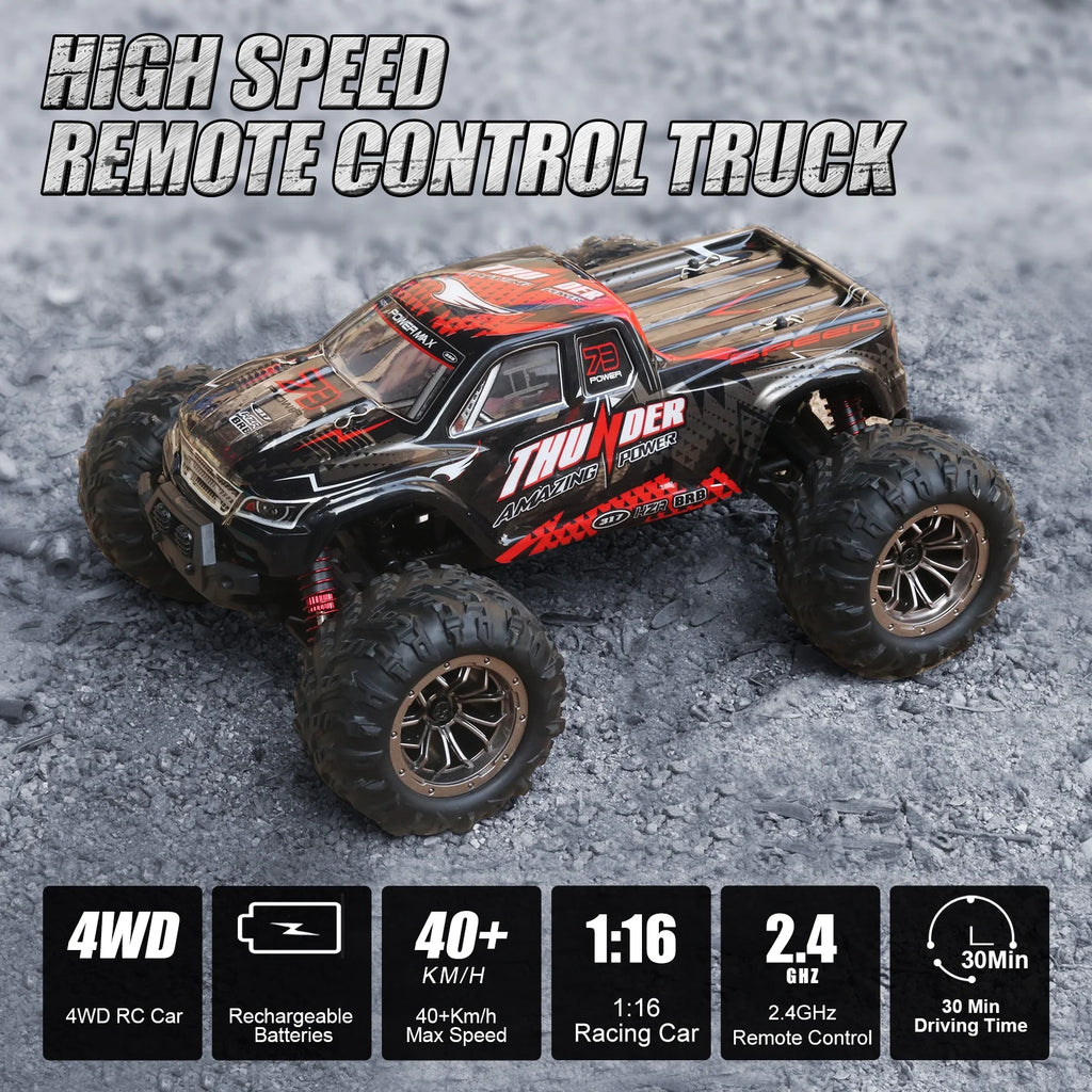 1:16 Scale 4WD 2.4 GHz RC Monster Truck S5191