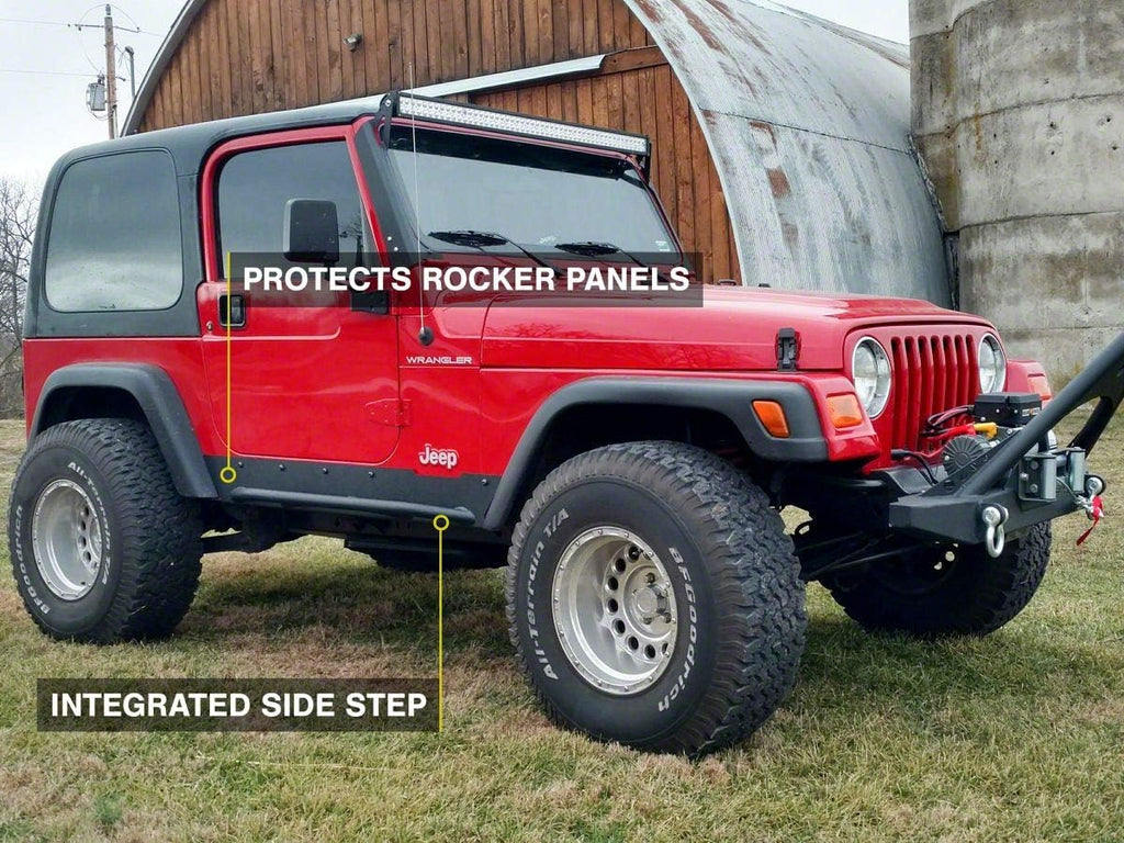 Textured Black Rock Sliders P5881