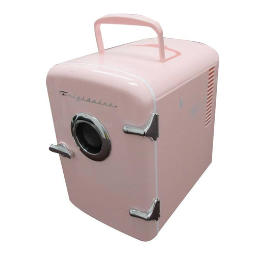 1 cu. ft. 6-Can Retro Mini Fridge in Pink E10371