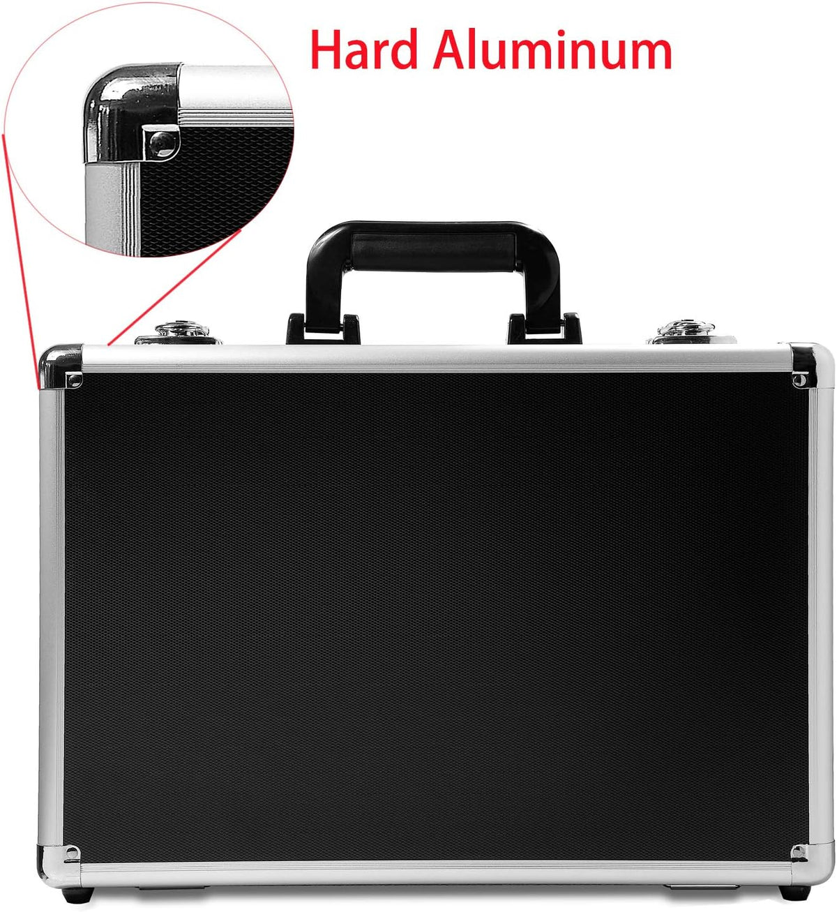 18in Two-Tone Aluminum Case with Pluck Foam Interior O480