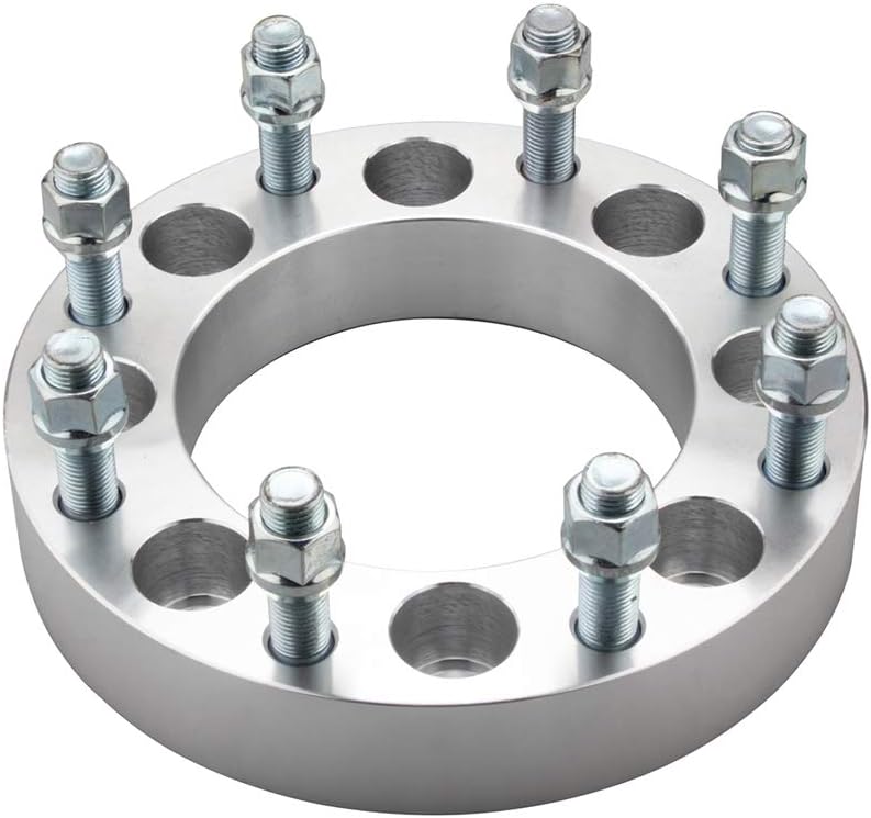2PC 8x170 to 8x6.5 Wheel Adapters 1.5 Inch with 14x1.5 Studs Pack of 2 E2980