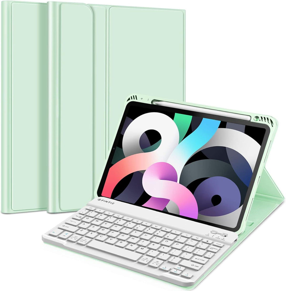 Sky Blue Keyboard Case for iPad Air 4th Generation 10.9 Inch 2020 Y475636