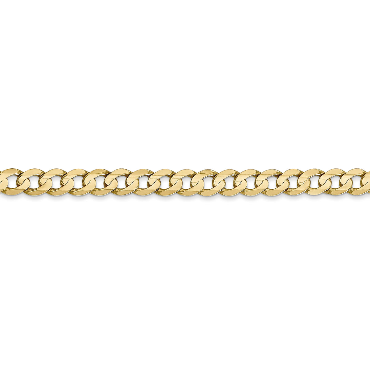 14 Karat Yellow Gold 4.5mm Curb Chain L561612