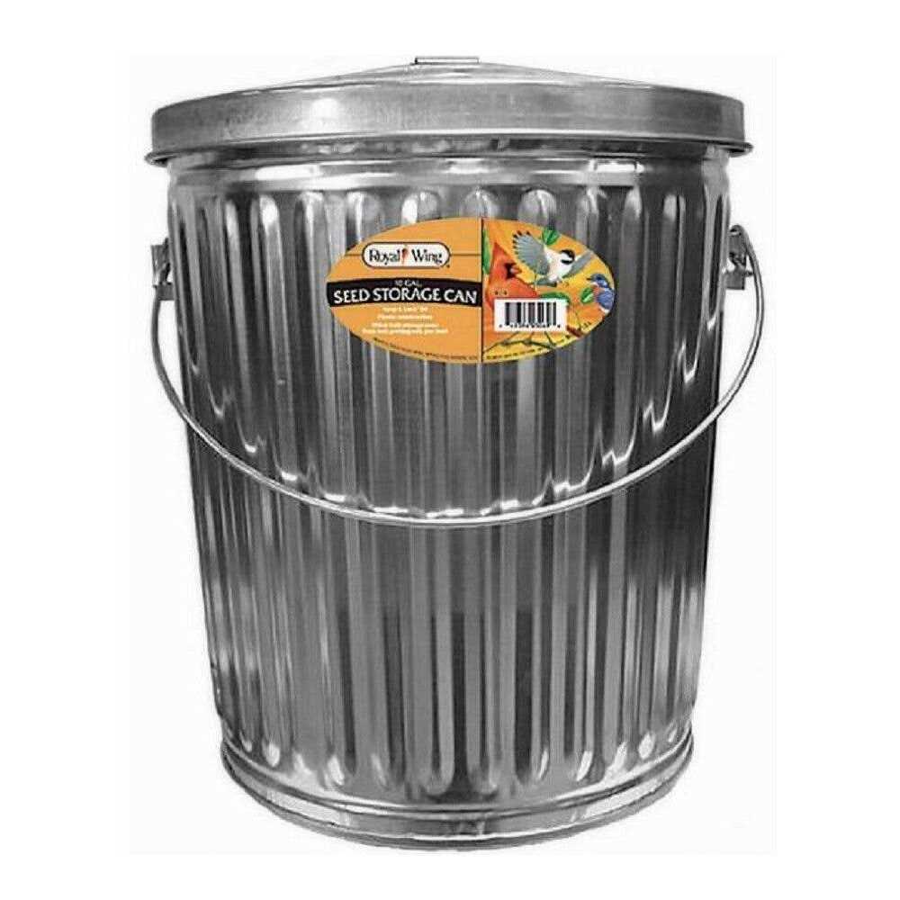 10 Gallons Capacity Bird Seed Storage Container R204