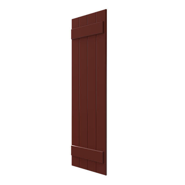 Composite Board-n-Batten Shutters, Per Pair X503