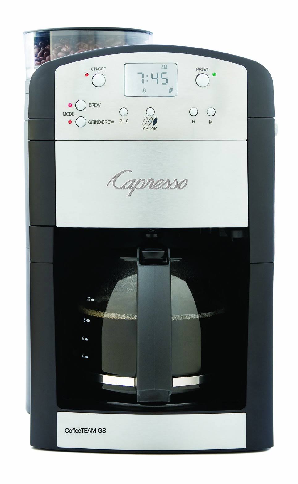 10-Cup Digital Coffeemaker with Conical Burr Grinder J645629