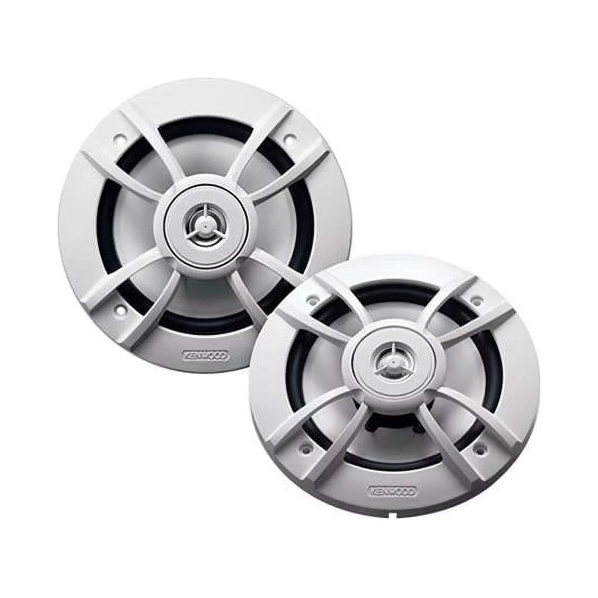 6.5" 2-Way Water-Resistant Marine Speakers with White Grilles I45626