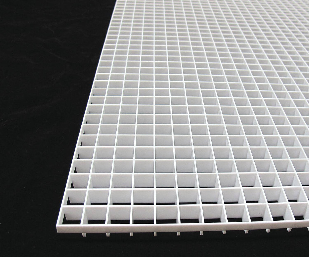 White Louver Return Air Grille PK2 Q54270