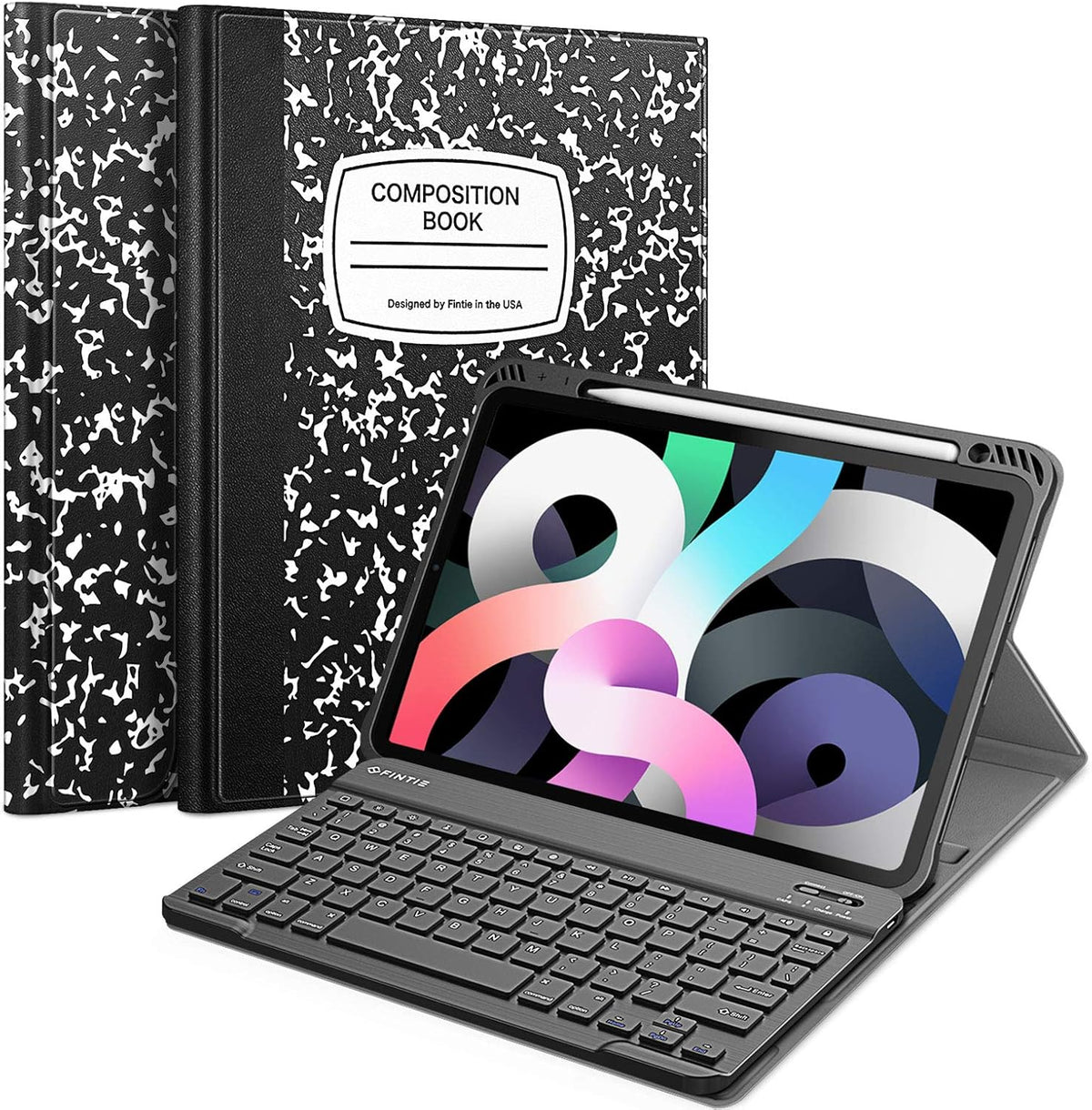 Sky Blue Keyboard Case for iPad Air 4th Generation 10.9 Inch 2020 Y475636