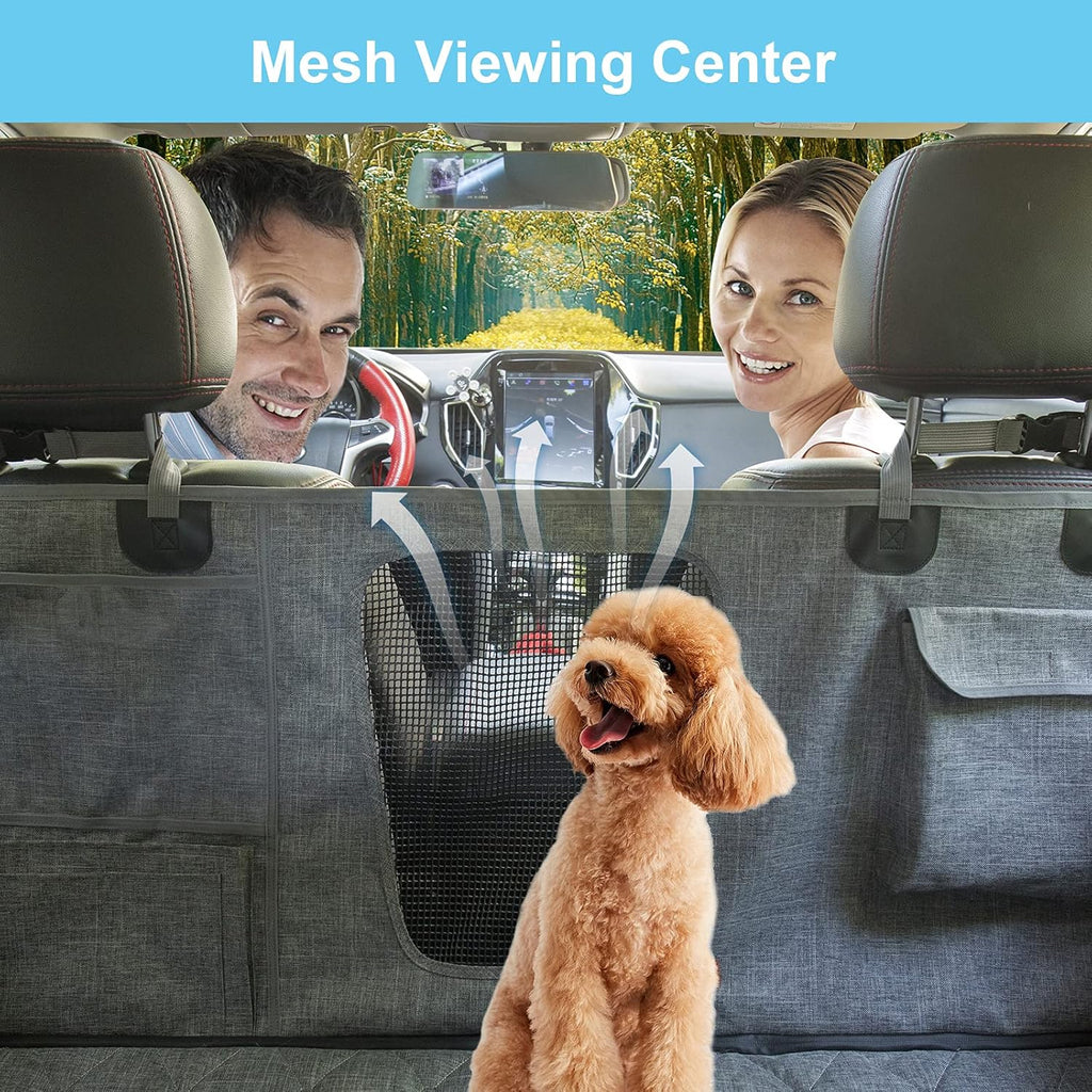 Gray Pack of 2 Waterproof Dog Car Hammock E34706