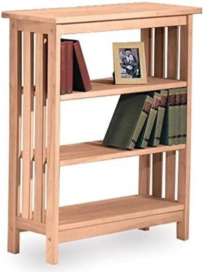 Unfinished 3 Shelf Bookcase H86031