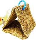 Seagrass Tent hut Bird Toy Parrot cage Toys African Grey Amazon Conure F82596