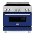 36 In. 4.6 cu. ft. Induction Range with 4 Element Stove and Electric Oven X834236