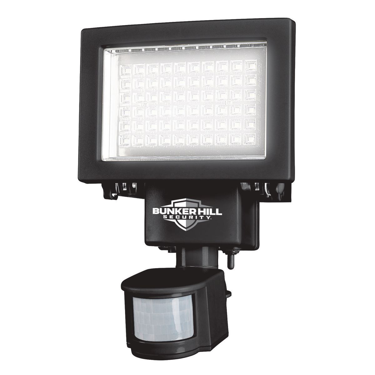 500 Lumen LED Solar Security Light Black A5320