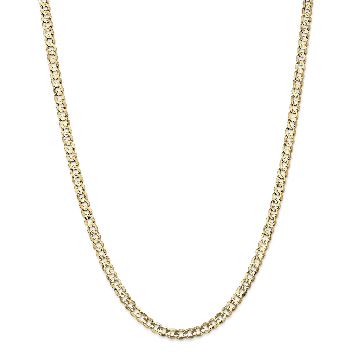 14 Karat Yellow Gold 4.5mm Curb Chain L561612
