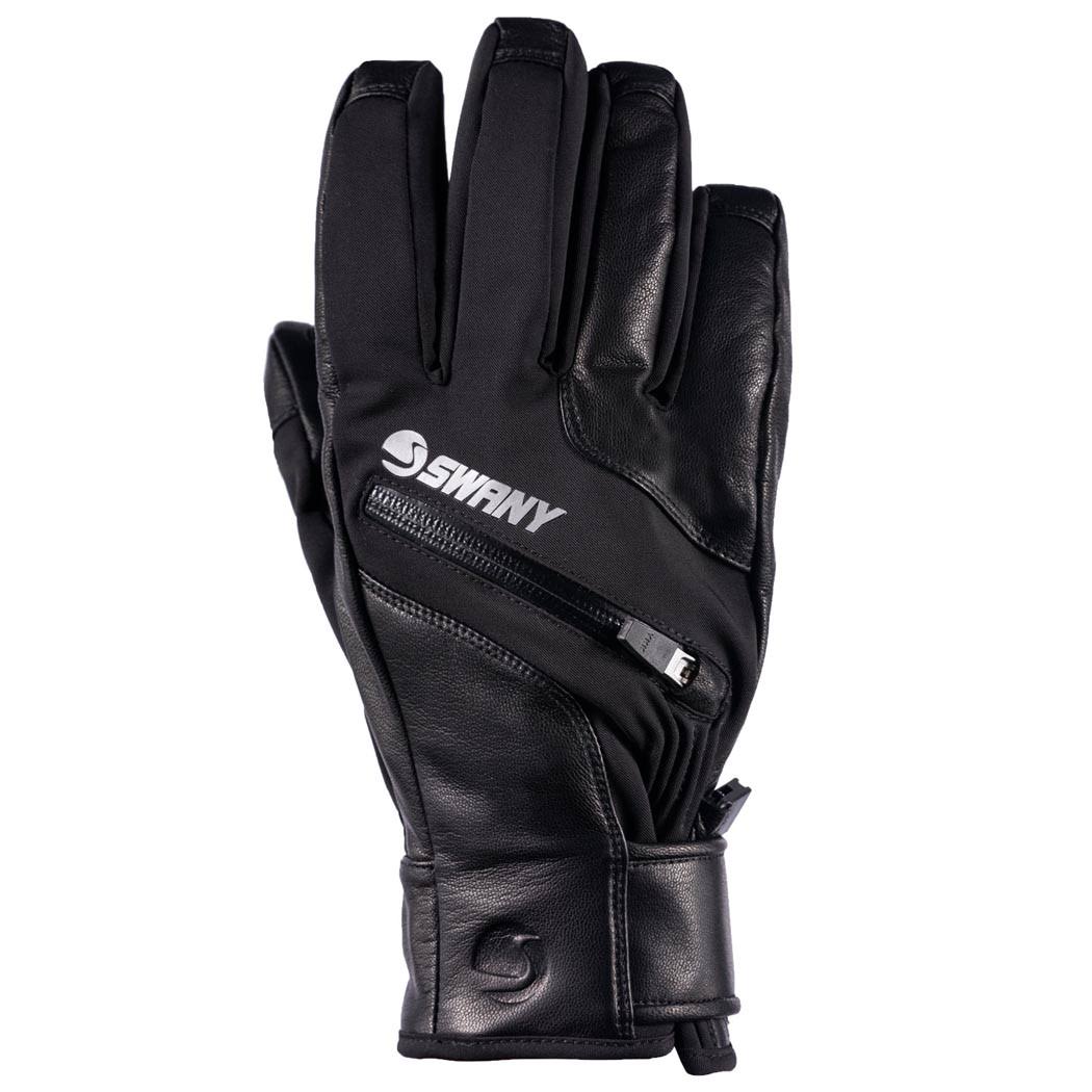 Mens Black Gloves U8973