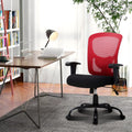 Big and Tall 400lbs Mesh Ergonomic Office Chair with Massage, Red M415689