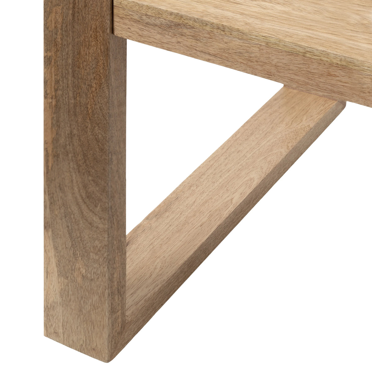 Rectangle Mango Wood Coffee Table U76487