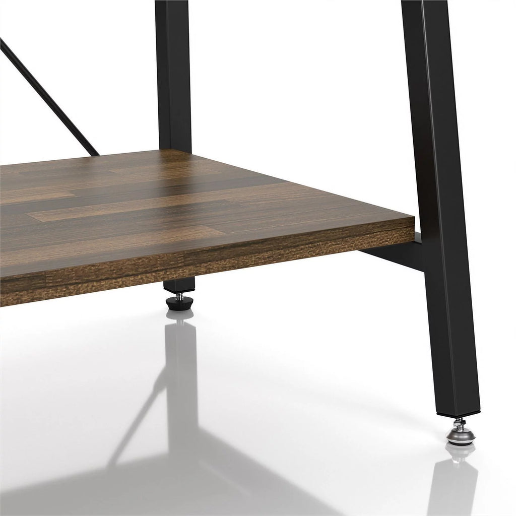 Wood 2-Shelf Mini Bar F6740