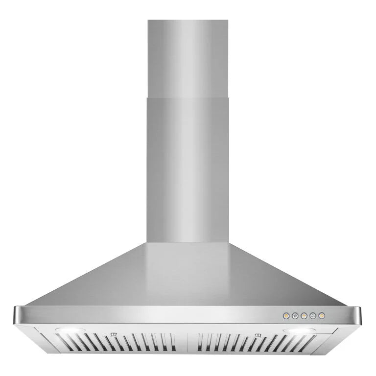 380 CFM Convertible Wall Mount Range Hood with Push Button Controls Y919345