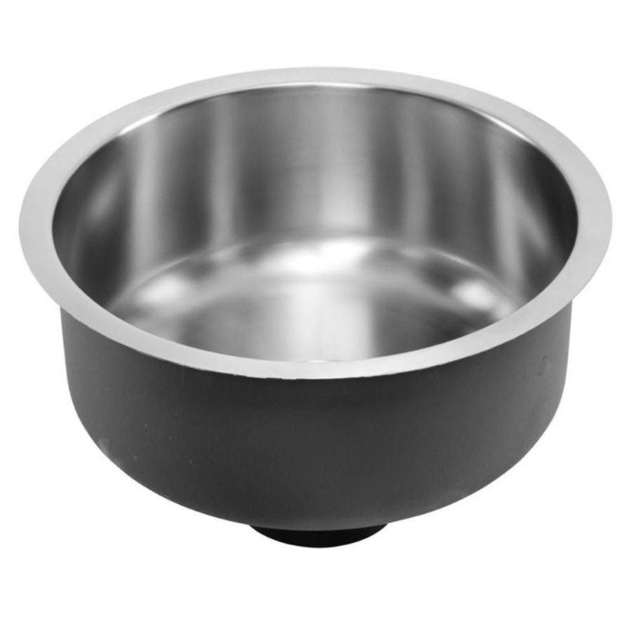 17-1/8x22 Circular Undermount Stainless Steel Bar Prep Sink C614