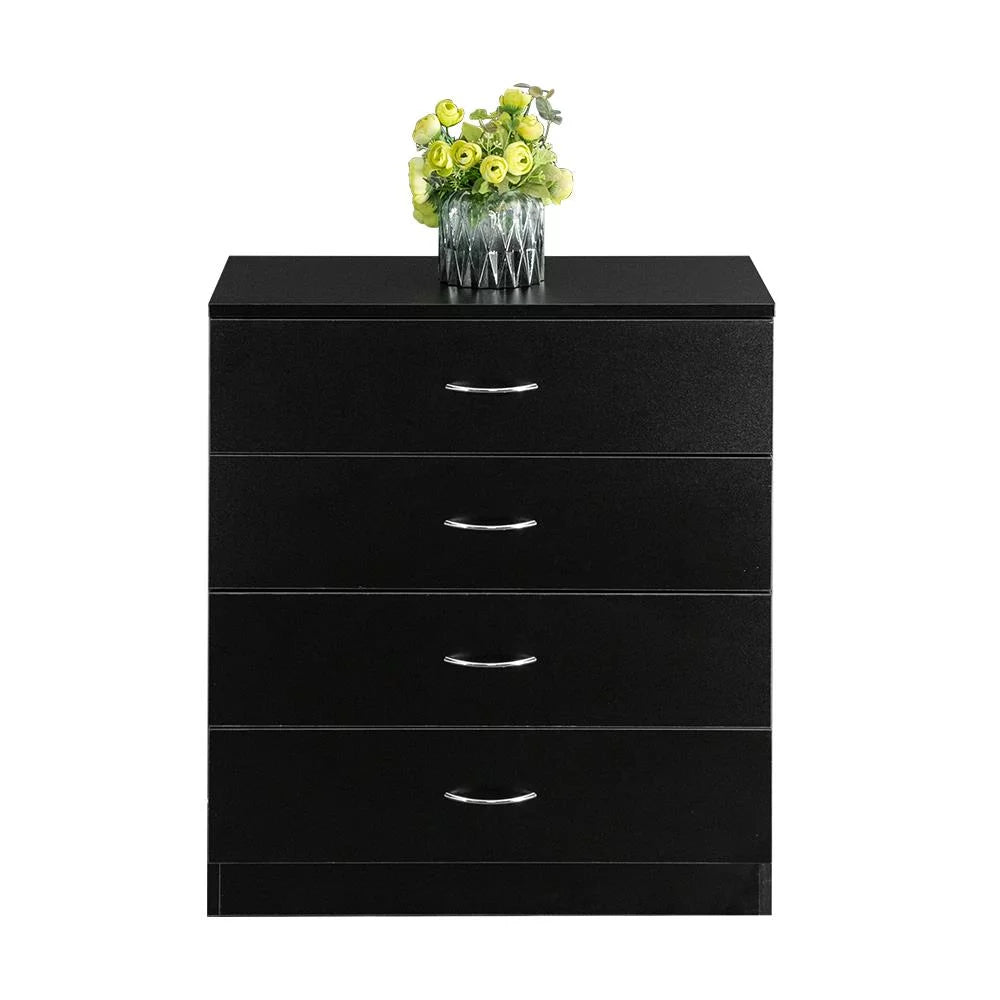 4 Drawer White Dresser S692