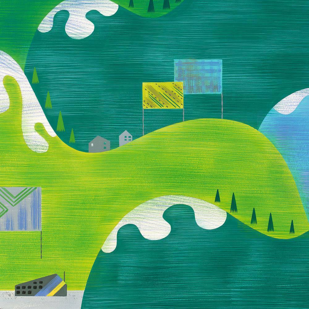 4 ft. x 8 ft. Laminate Sheet in Mountain Resort (Landscape) with Virtual Design Matte Finish W762192