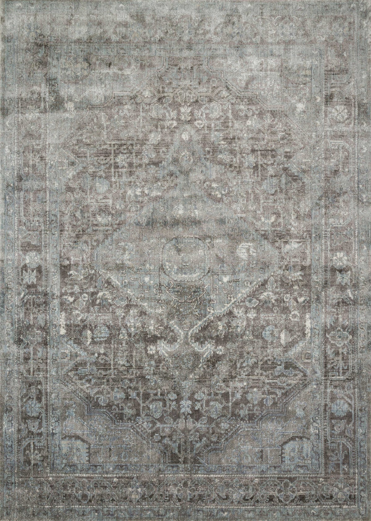 Stone Blue 9'6 x 13' Rug J8366