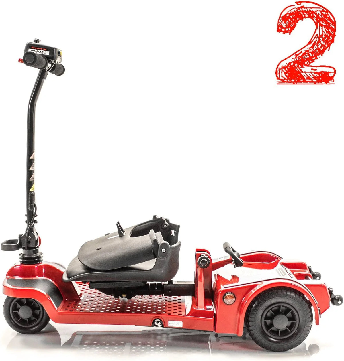 Black Folding Scooter P9646
