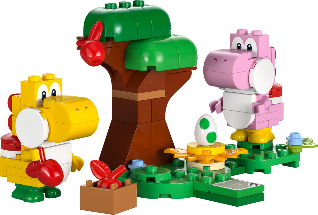 Building Toy Set with 2 Brick-Built Characters W555945