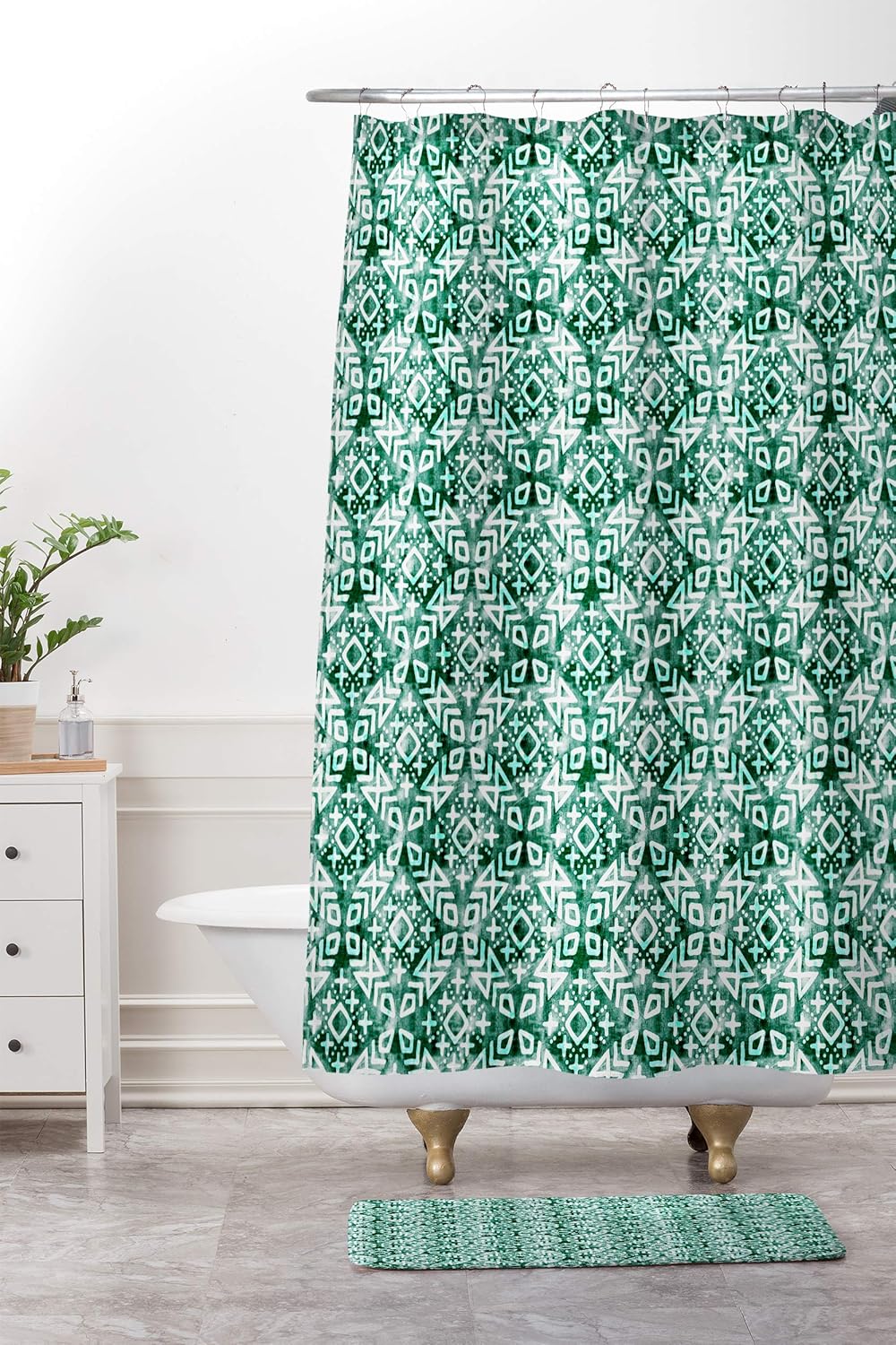 Modern Moroccan Bath Mat X49988
