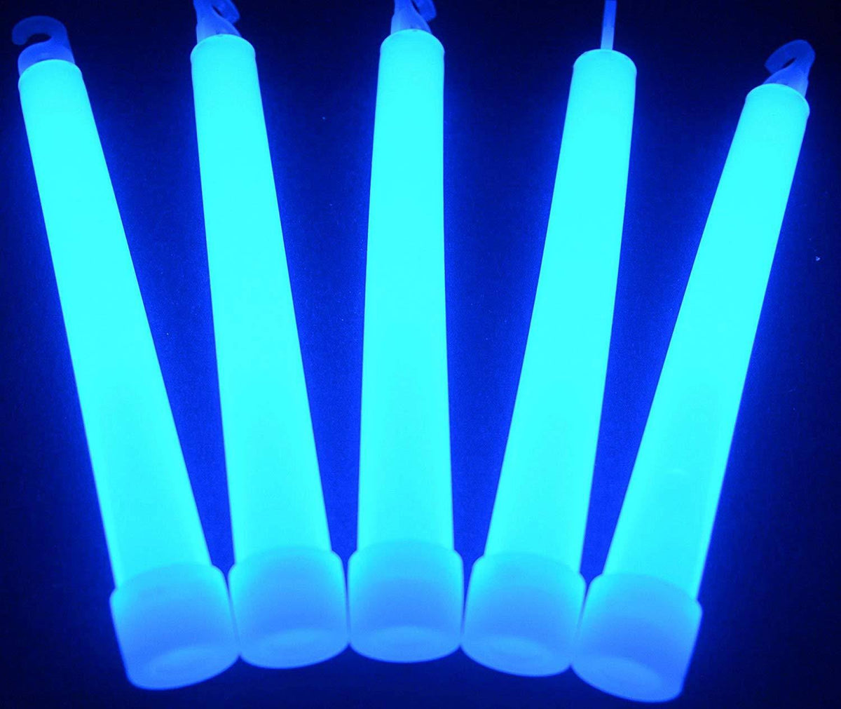 100 Industrial Grade Blue Light Sticks V787