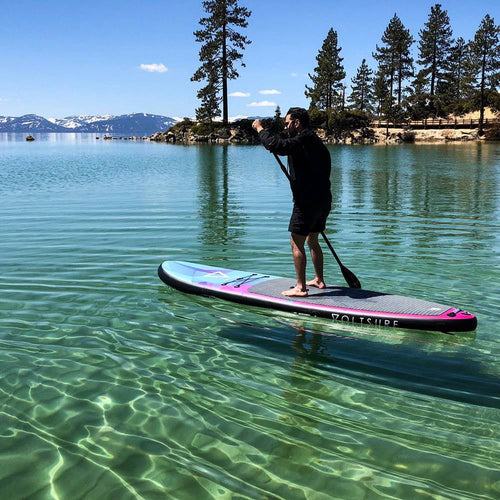 11 Foot Black Inflatable Stand Up Paddle Board Kit N5746
