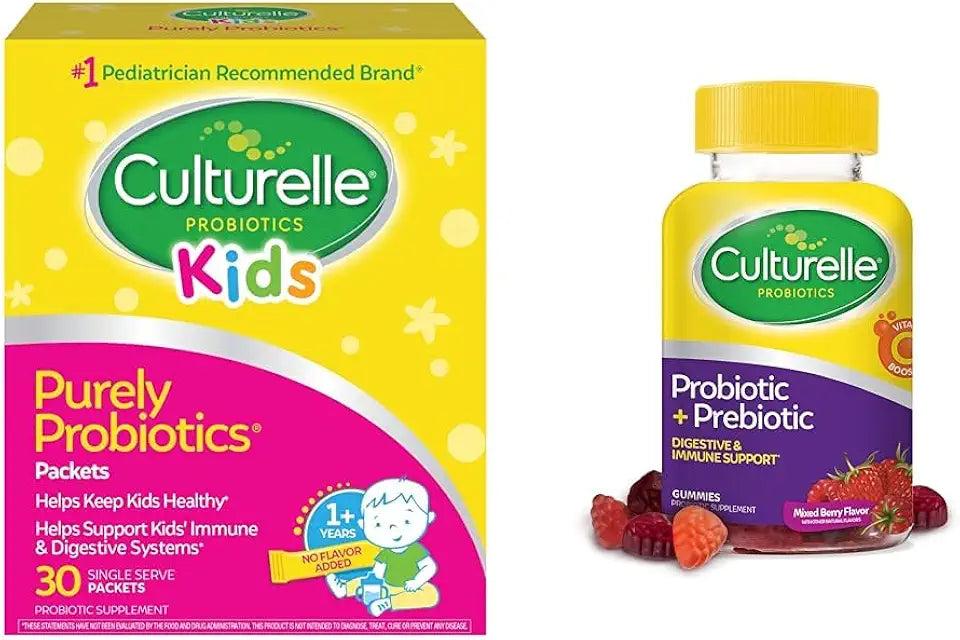Kids Berry Flavor 52 Count Probiotic Gummies Y691040