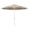 Antique Beige 11 ft. Aluminum Market Umbrella H795224