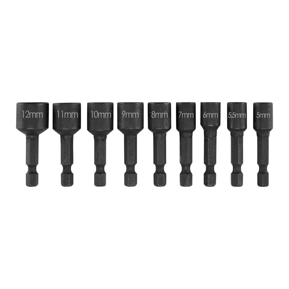 1-3/4 in. Magnetic Metric Nut Setters, 9-Piece U50040