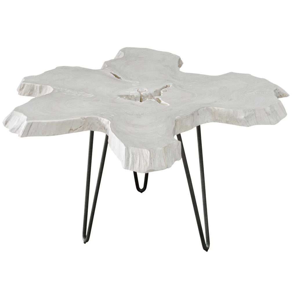 Bleached Teak Coffee Table P3679