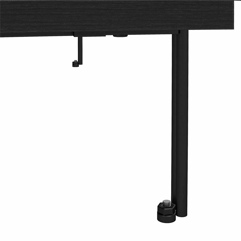 Black Oak Bar Cabinet L17763