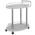 Grey 2-Tier Bar Cart S90800