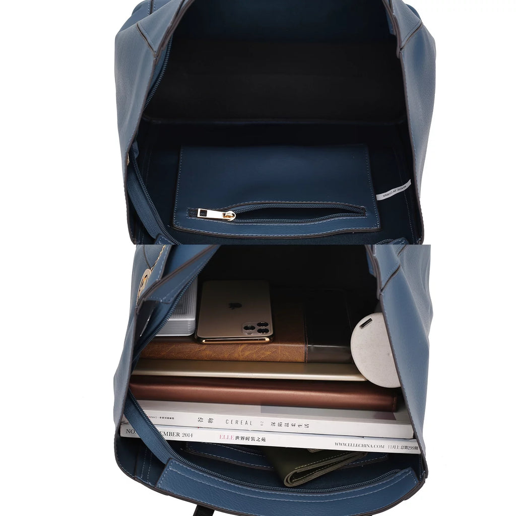 Light Weight Tote Handbag with Wallet X85621