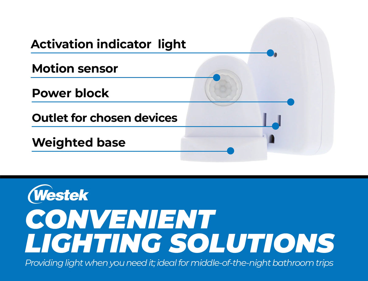 Indoor Plug-In Motion Activated Light Control V30126
